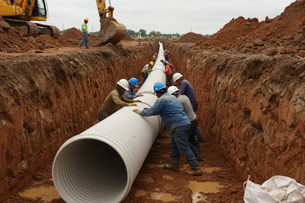Tuberías para alcantarillado pluvial en las PTAR | Norventas