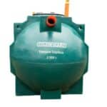 Tanque séptico Colempaques 2000 litros verde