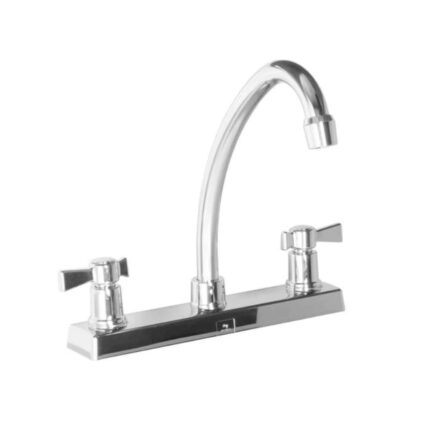 Grifería para lavaplatos Gricol Helix Pala 8 pulgadas