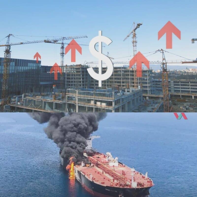 transporte maritimo afectado por guerra en iran