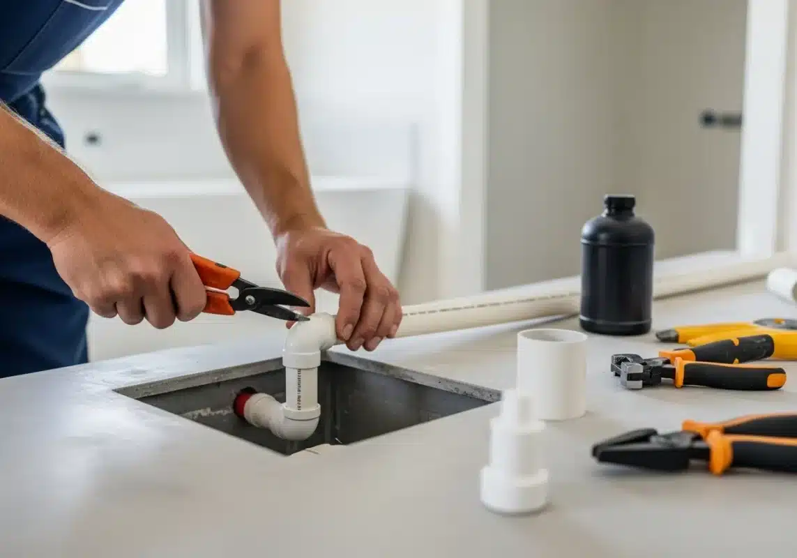 Instalación de tuberías PVC