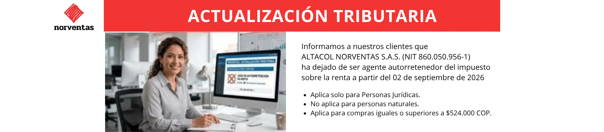 ACTUALIZACIÓN TRIBUTARIA